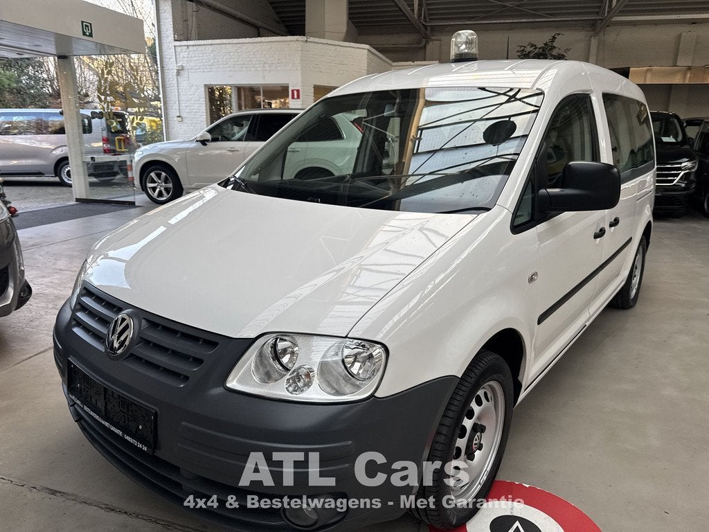 Volkswagen Caddy 2.0TDI | 7 Zitplaatsen | Ex Overheid | 1e E, Auto's, Volkswagen, Voorwielaandrijving, Gebruikt, Overige modellen
