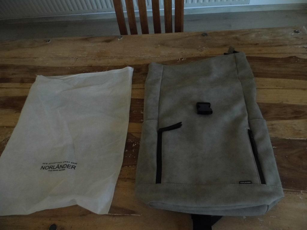 Rugzak Norlander , nubuck leder , nieuw, 25 tot 40 cm, Nieuw, Waterdicht, 30 tot 45 cm
