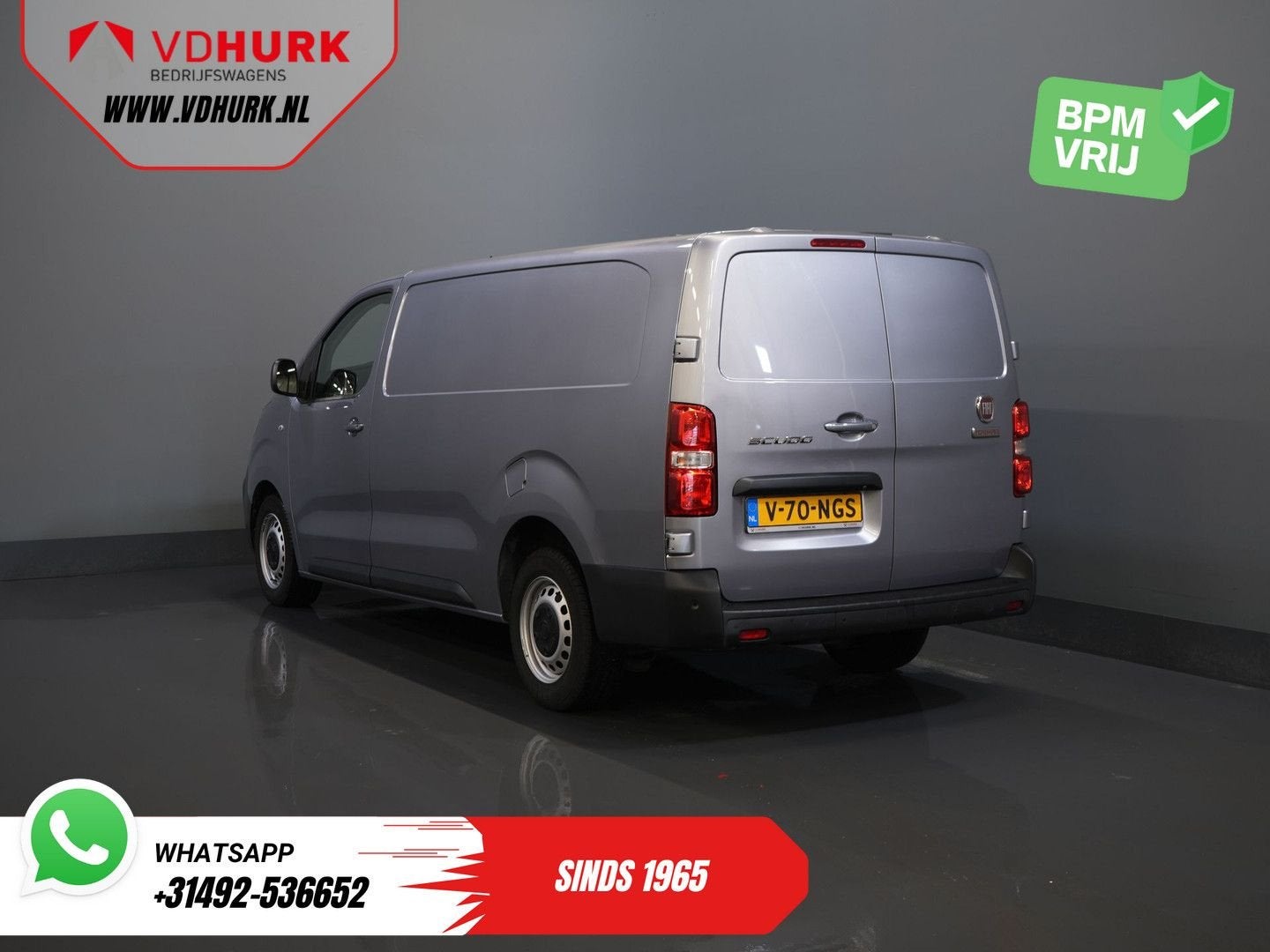 Fiat Scudo 2.0 MJ 145 pk L3 BPM VRIJ! (DEMO) Adapt.Cruise/ C, Auto's, Parkeersensor, Bedrijf, 0 g/km, Handgeschakeld
