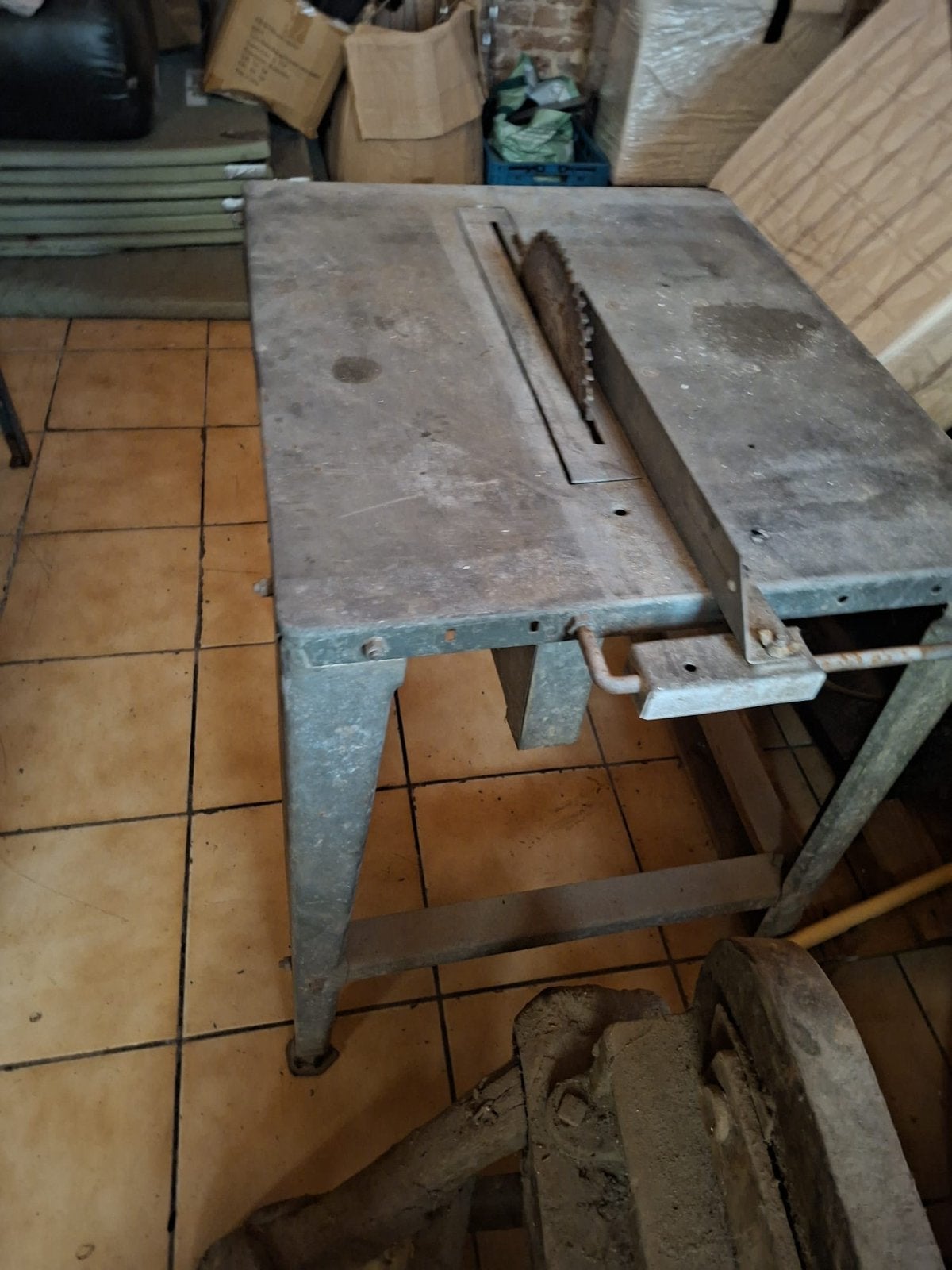 Circulaire sur table, Bricolage & Construction, Enlèvement, Utilisé