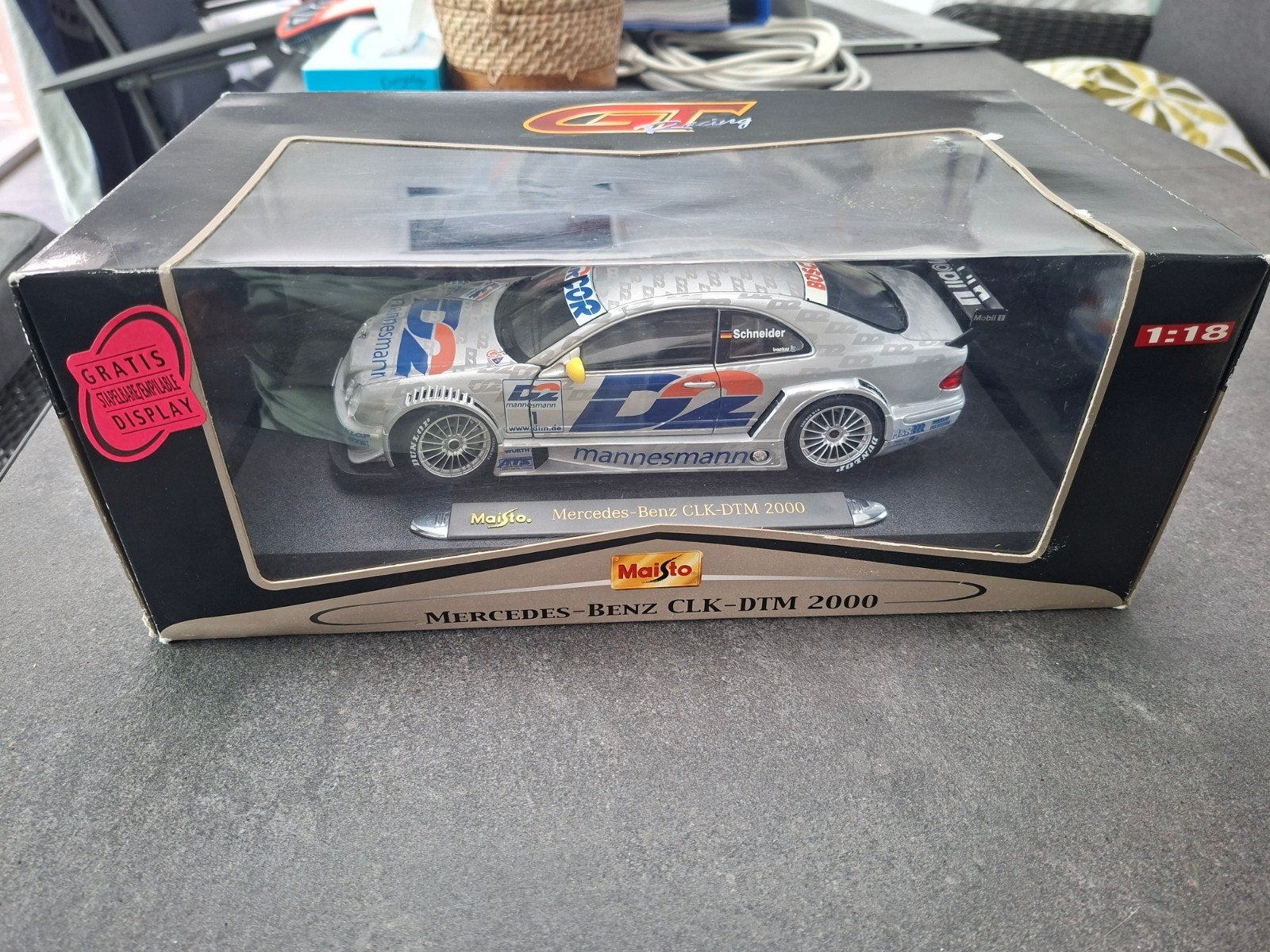 Mercedes-benz CLK-DTM 2000 Maisto, Enlèvement, Voiture, Maisto
