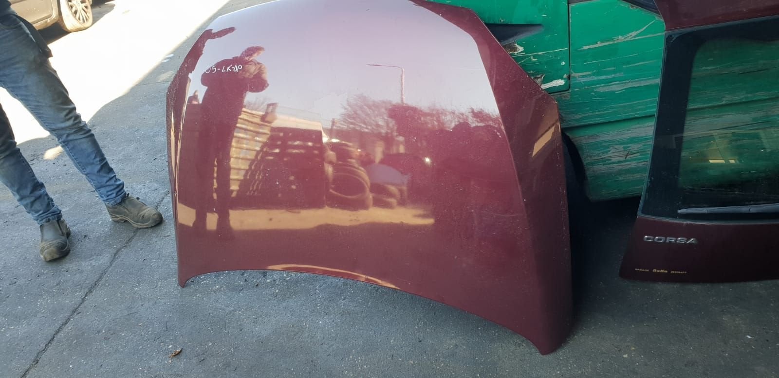 OPEL CORSA C MOTORKAP, Auto-onderdelen, Gebruikt, -, -, Ophalen of Verzenden