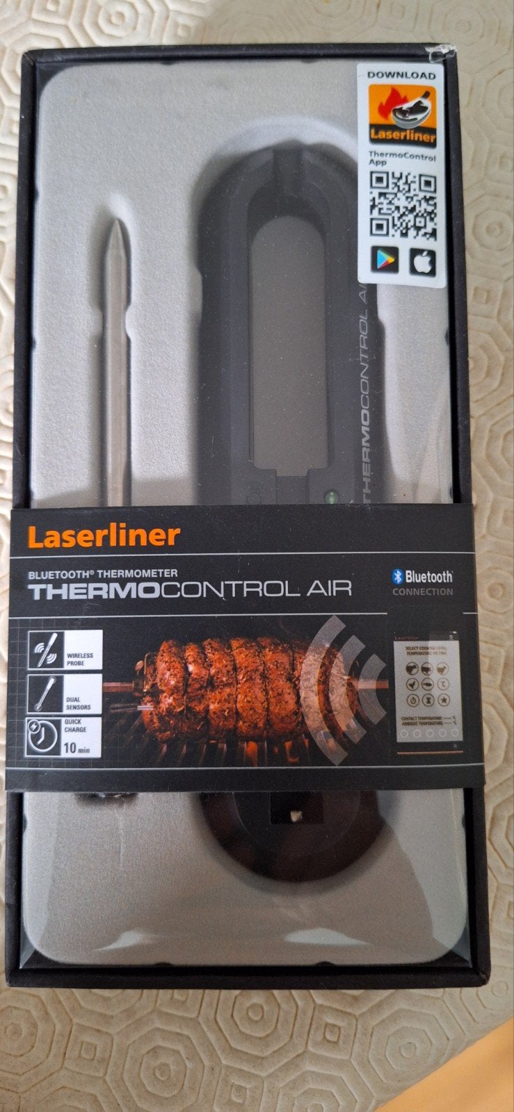 thermomètre/ sonde pour bbq laserliner réf 082.425A, Enlèvement, Neuf, Laserliner