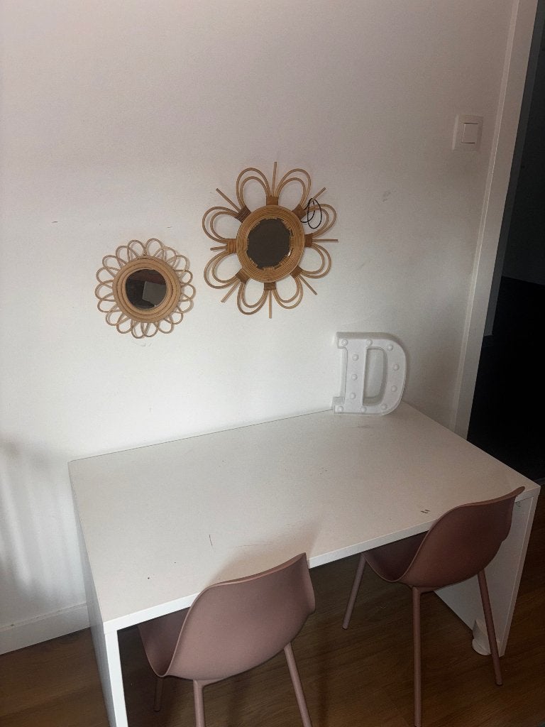 Kindertafel met 2 stoeltjes, Antiquités & Art, Enlèvement