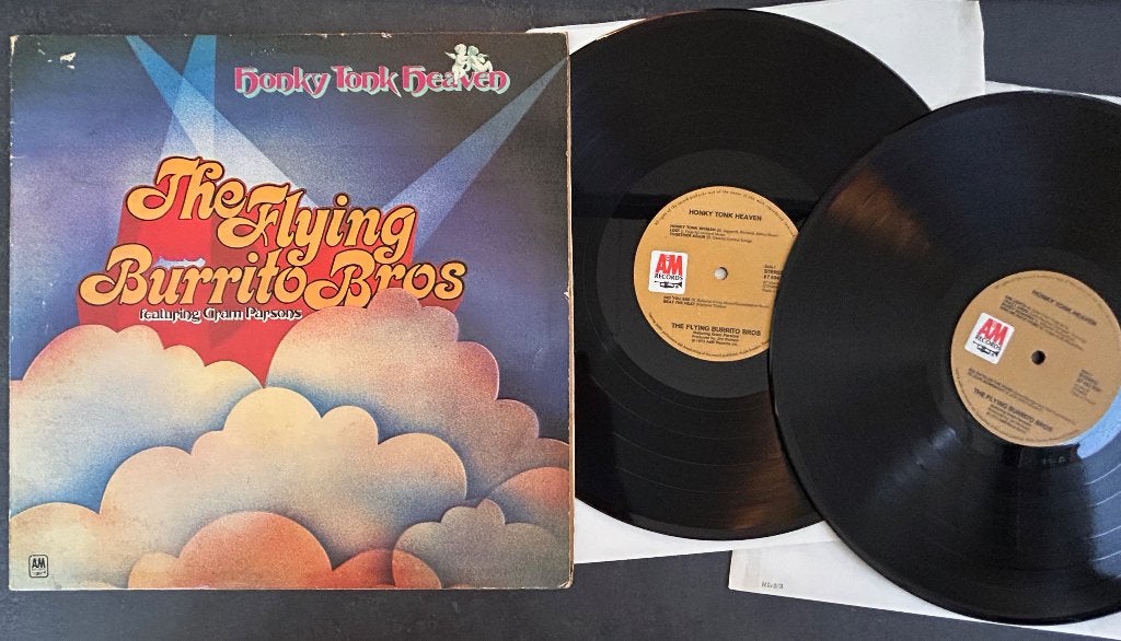 FLYING BURRITO BROS w/GRAM PARSONS - Honky tonk heaven (2LP), 12 pouces, Utilisé, Rock classique, Double LP