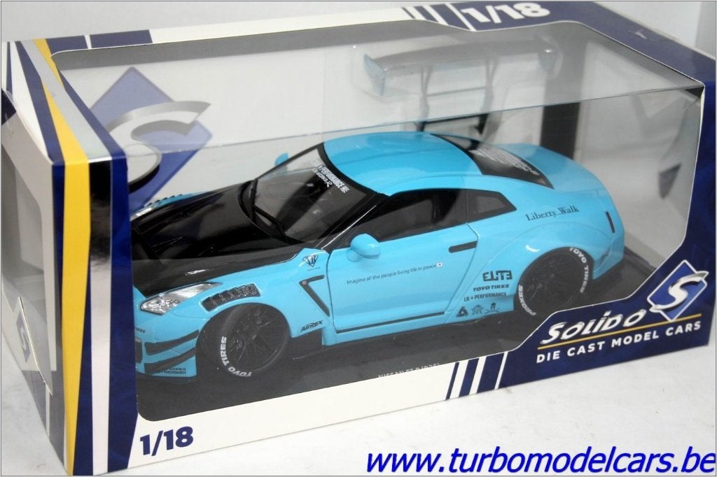 Nissan GT-R (R35) body kit 1/18 Solido, Enlèvement ou Envoi, Neuf, Voiture, Solido