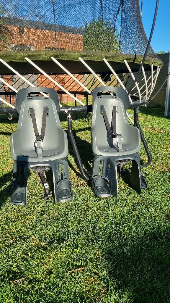 Fietsstoeltjes Bobike GO Maxi MIK HD grijs, Achterzitje, Voetsteuntjes, 0 t/m 18 kg, Ophalen of Verzenden