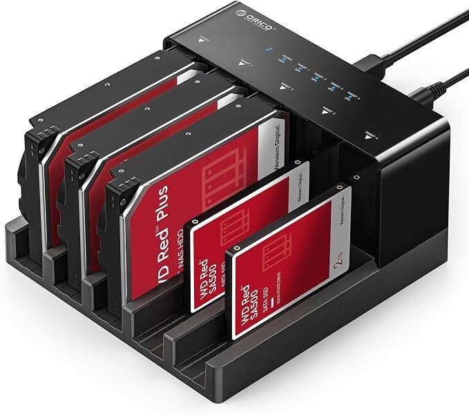 Station d'accueil ORICO 2,5 pouces/3,5 pouces, USB 3, Informatique & Logiciels, Enlèvement ou Envoi, Station d'accueil, Disque dur