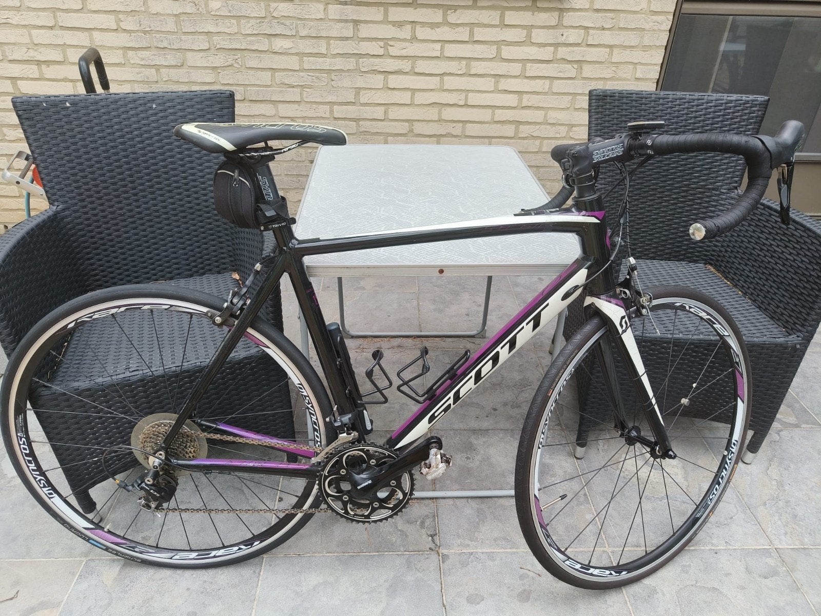 Scott Speedster koersfiets – Shimano 105, Fietsen en Brommers, Ophalen, Gebruikt, 10 tot 15 versnellingen, Overige merken