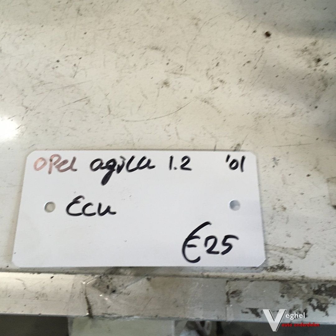 Opel Agila 1.2 2001   ECU, Gebruikt, -, -, Ophalen of Verzenden