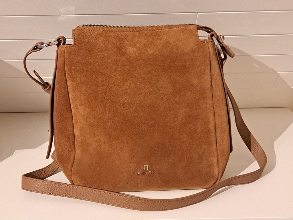 Sac en bandoulière AIGNER - Neuf, Handtassen en Accessoires, Tassen | Damestassen, Ophalen, Nieuw, Bruin, Handtas