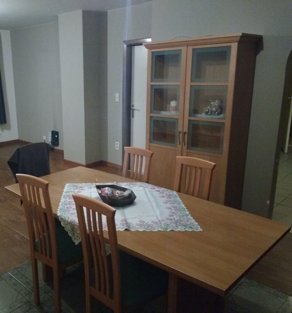 Kast, vitrinekast, Ophalen, Gebruikt, Overige houtsoorten