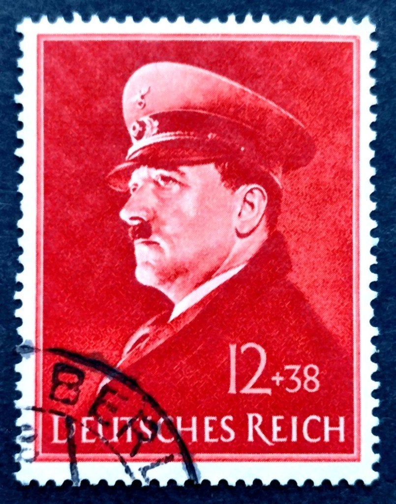 Deutsches Reich: 52ste verjaardag A.Hitler 1941, Ophalen of Verzenden, Overige periodes, Gestempeld