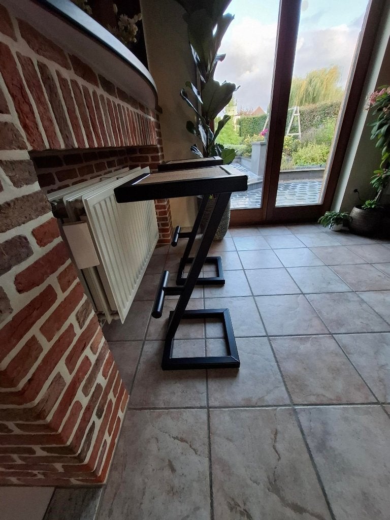 inustriele barkrukken, Huis en Inrichting, Barkrukken, 2 krukken, Ophalen, Nieuw, Hout