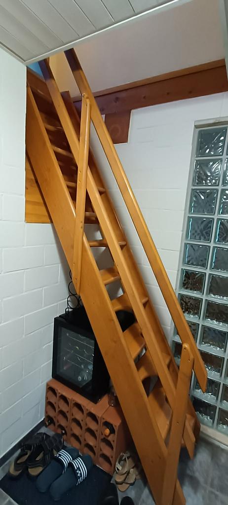 Ganzentrap, Doe-het-zelf en Bouw, Ladders en Trappen, Ophalen, Gebruikt, Trap, 2 tot 4 meter