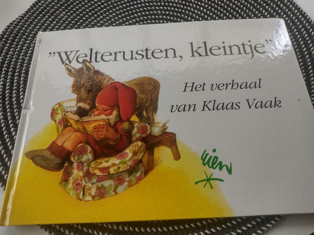 'weltrusten kleintje ' Rien Poortvliet en Will Huygen, Boeken, Ophalen, Zo goed als nieuw