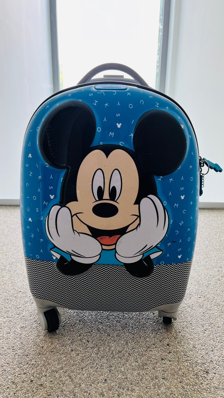 Kinderreiskoffer Disney (Samsonite), Handtassen en Accessoires, Koffers, Ophalen, Wieltjes, Gebruikt, Hard kunststof