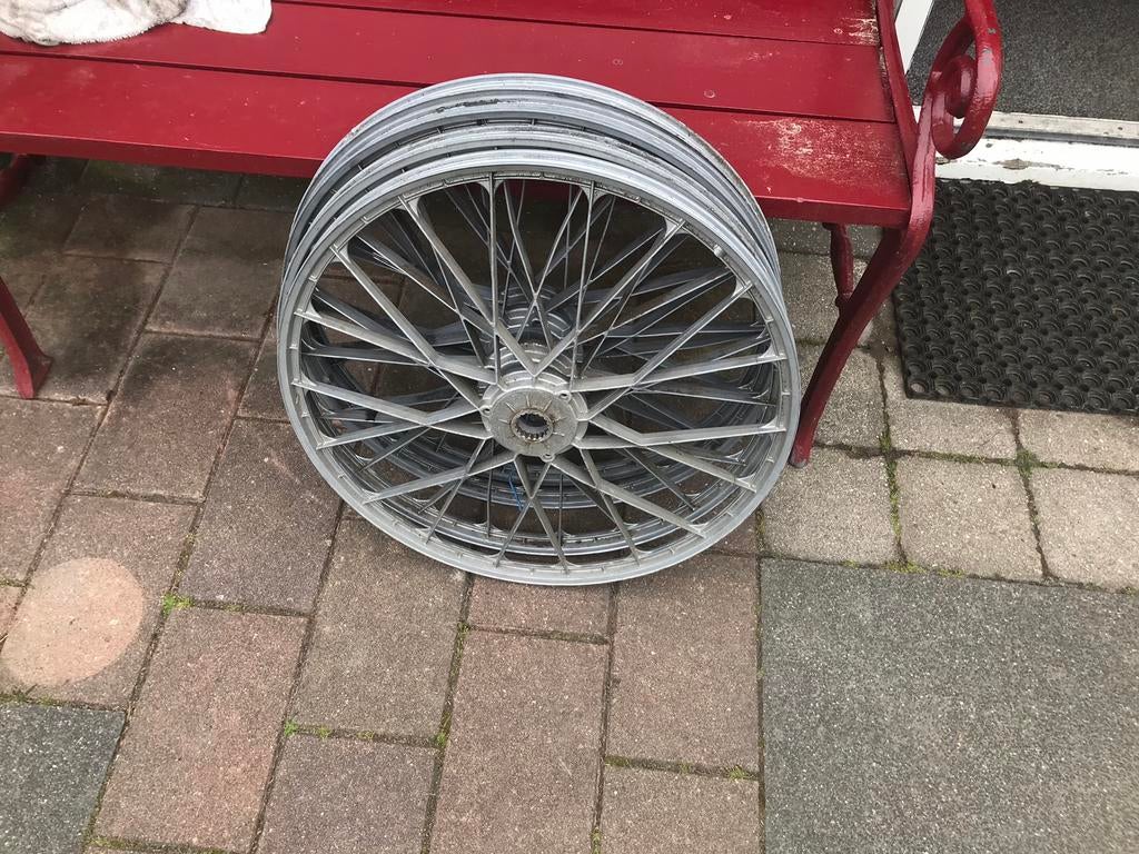 Spartamet Saxonette achterwielen, Autos : Pièces & Accessoires, Autres pièces automobiles, Enlèvement ou Envoi