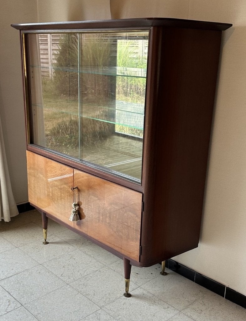 vitrine vintage, 25 à 50 cm, Avec porte(s), Vintage, 100 à 150 cm