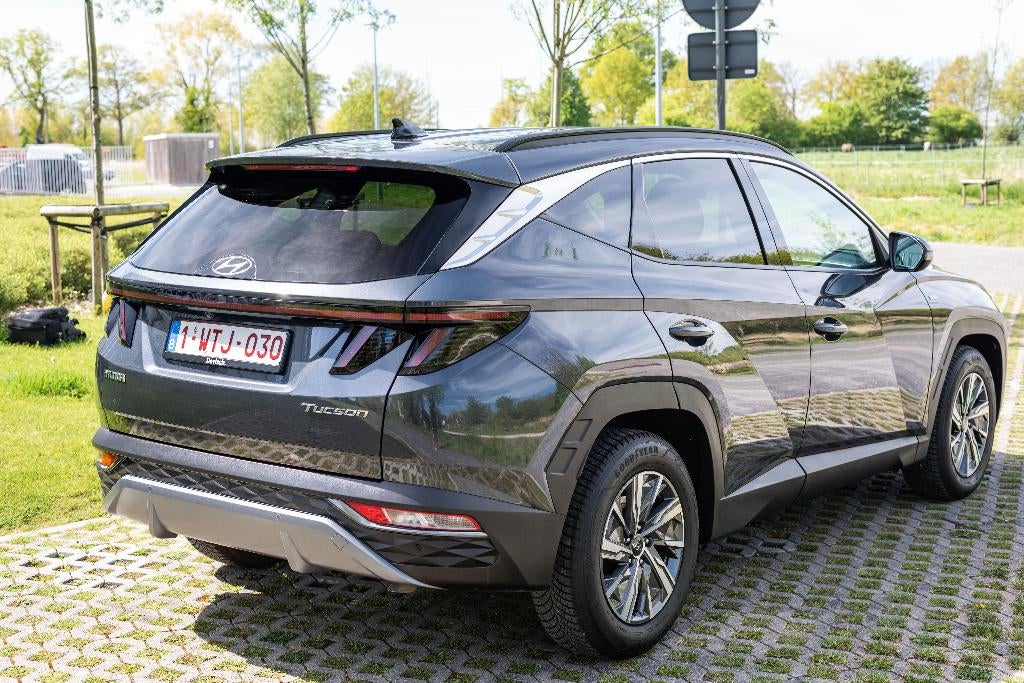 Hyundai Tucson 1.6 T-GDi Mild Hybrid 1e eigenaar, 03/2022, Autos, Hyundai, Argent ou Gris, Achat, Boîte manuelle, Entretenue par le concessionnaire