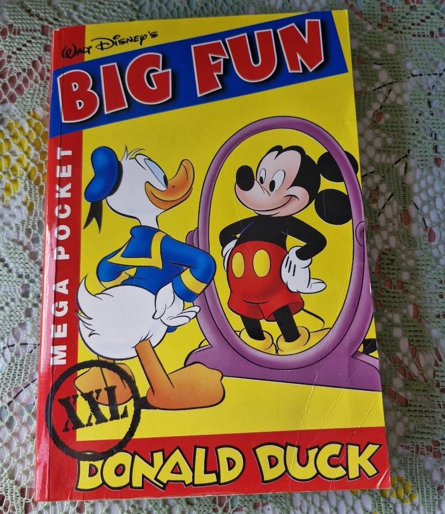 Donald Duck Mega Pocket XXL Big Fun nr 4, Boeken, Verzenden, Zo goed als nieuw, Walt Disney, Eén stripboek