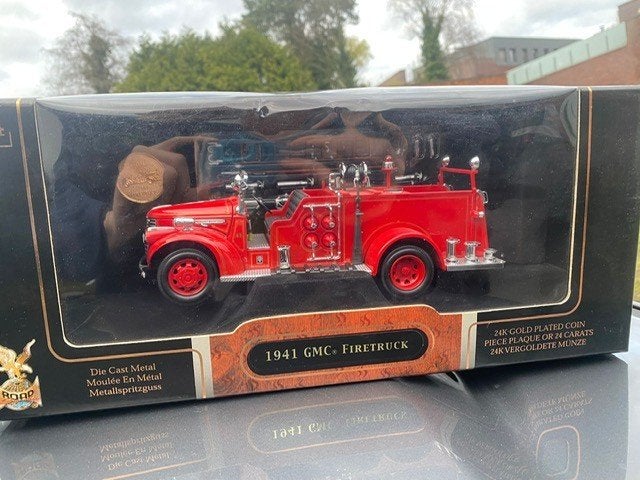 Road signature brandweerauto's 1/24, Ophalen, Nieuw, Auto, Overige merken