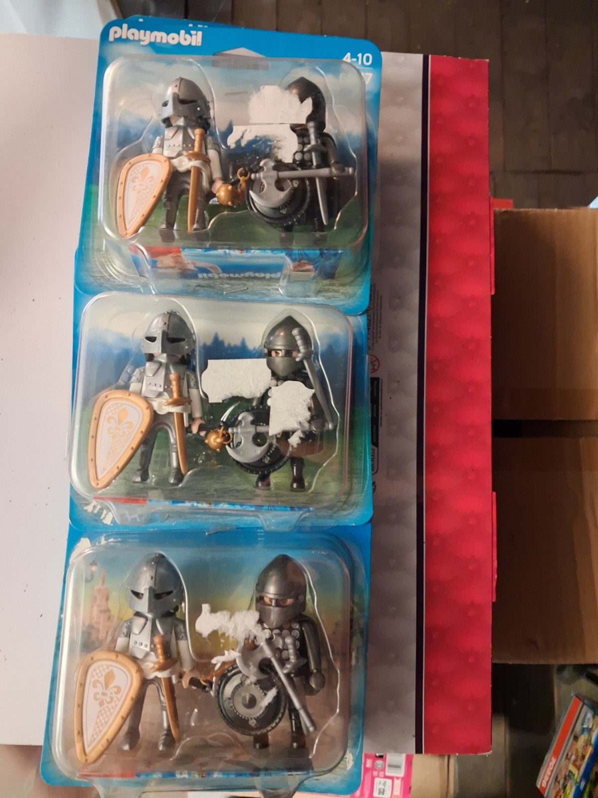 playmobil 6845 Ridders 3 nieuwe duo setjes, Ophalen, Nieuw, Complete set, Figuren