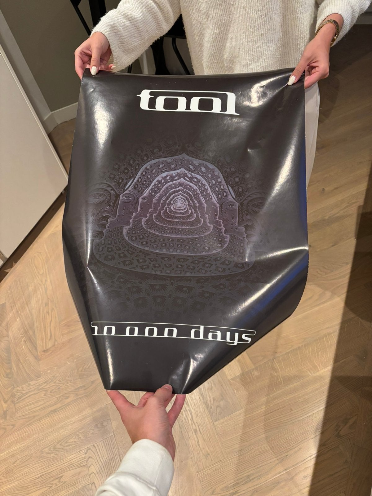Vintage tool poster 00’s 10.000 days toen album uitkwam, Collections, Posters & Affiches, Enlèvement ou Envoi, Comme neuf
