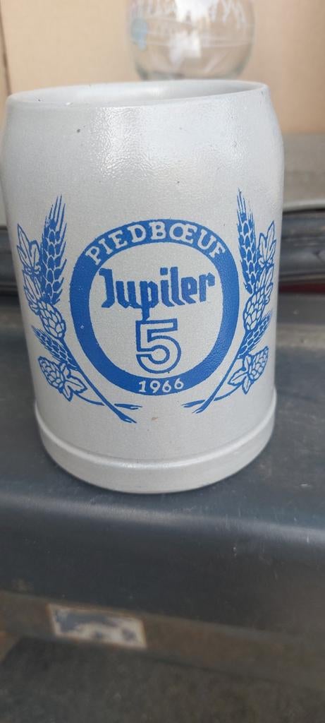 Jupiler 5 mok van steengoed, Verzamelen, Ophalen of Verzenden, Jupiler