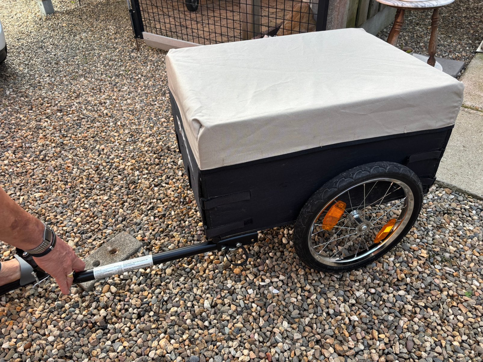 Fietskar, Fietsen en Brommers, Ophalen, Zo goed als nieuw