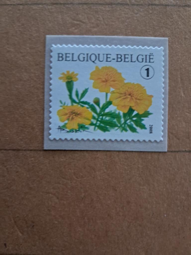 België 3824 ** Tagetes rolzegel, Postzegels en Munten, Postzegels | Europa | België, Ophalen of Verzenden, Zonder stempel, Postfris