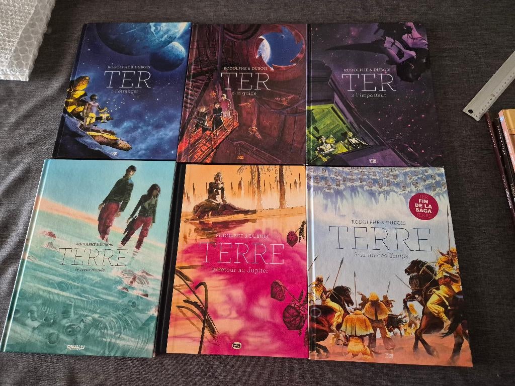 Ter/Terre complete serie, Boeken, Stripverhalen, Complete serie of reeks, Ophalen, Zo goed als nieuw, DUBOIS