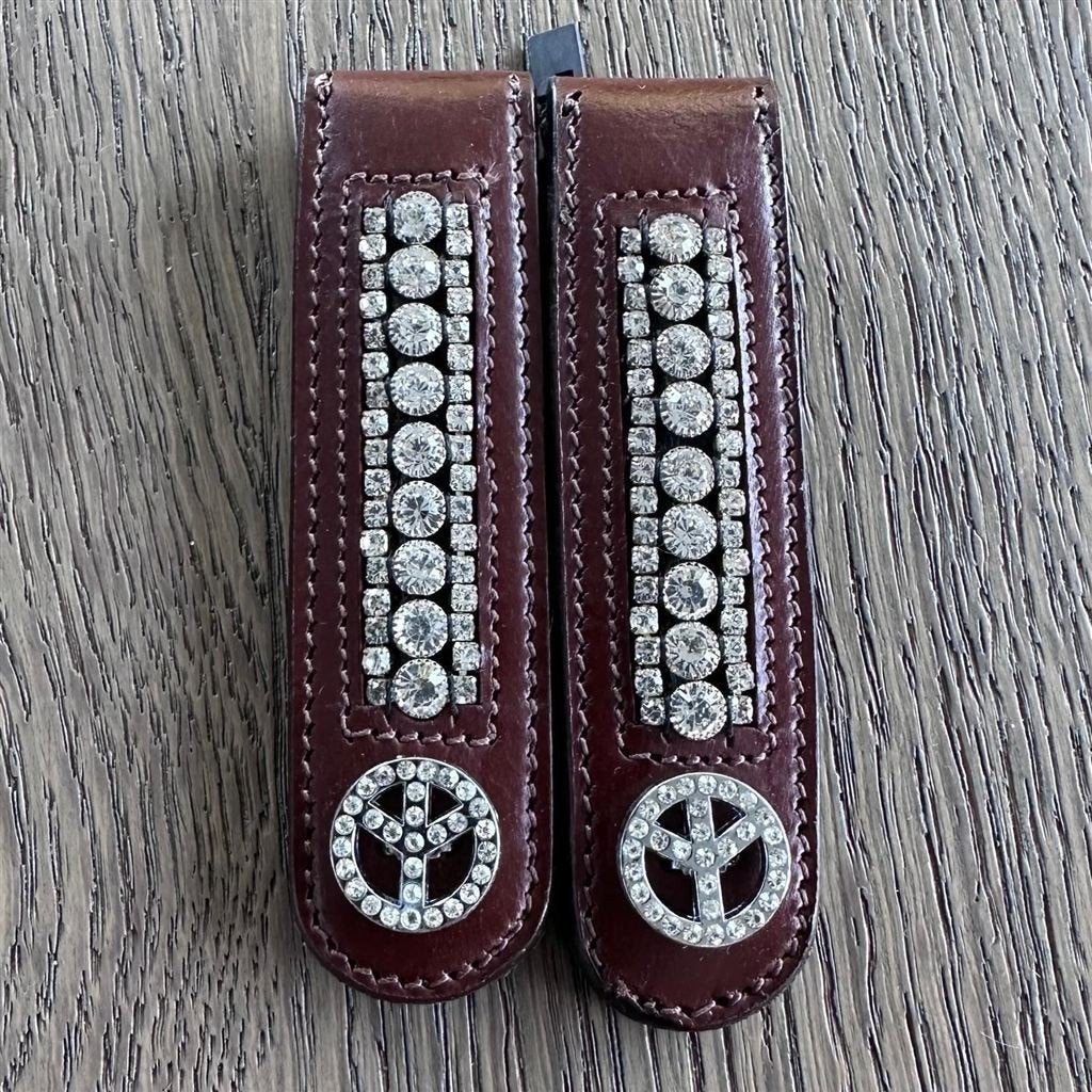 Laarzenclip Zilver Bruin *~*NIEUW*~*, Animaux & Accessoires, Vêtements d'équitation, Neuf, Enlèvement ou Envoi, BR, Marron