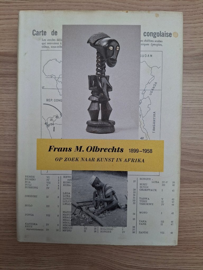 Frans M. Olbrechts "Op zoek naar kunst in Afrika", Frans M. Olbrechts, Overige onderwerpen, Ophalen, Gelezen