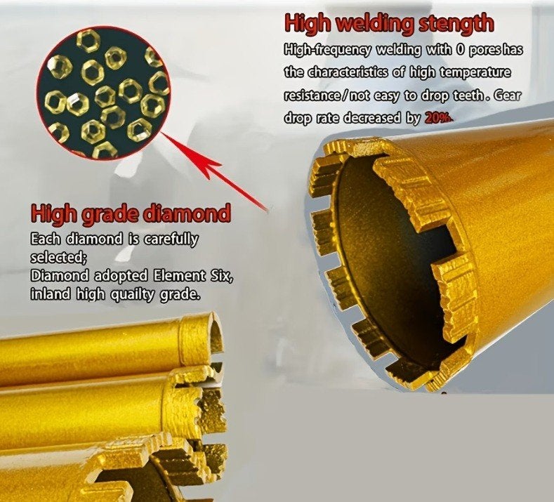 Foret diamanté pour Carotteuse, Bricolage & Construction, Outillage | Foreuses, Enlèvement, Neuf, Autres types