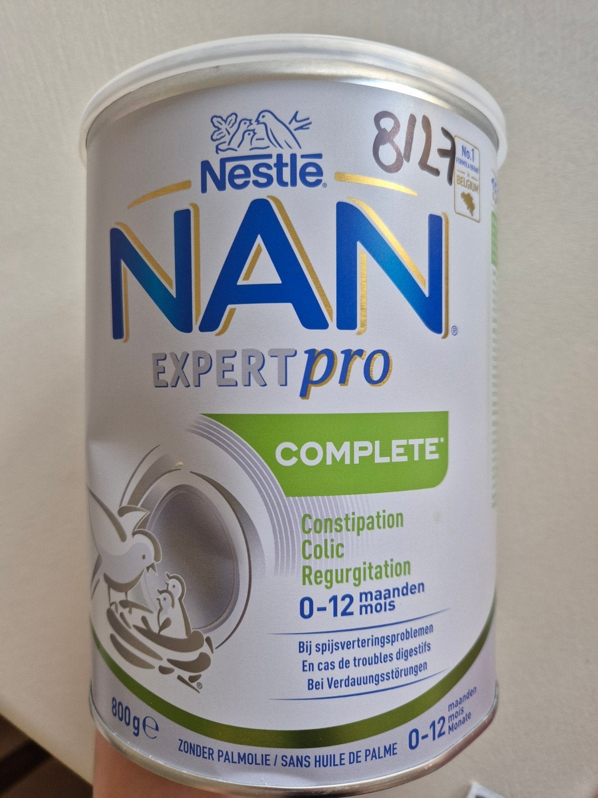 gratis geopende pot NAN expert pro, Kinderen en Baby's, Babyvoeding en Toebehoren, Ophalen