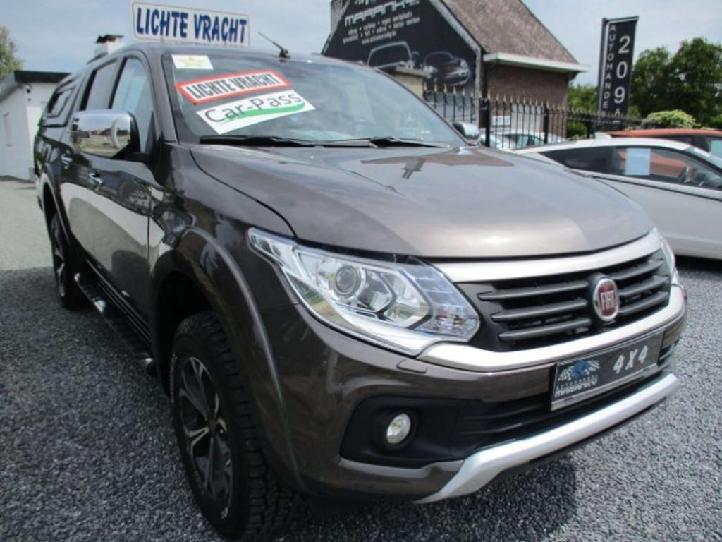 Fiat Fullback 2.4 D 181PK 4X4 FULL OPTION LEDER LV5PL VERKOC, Autos, Fiat, Entreprise, Achat, Fullback, 4x4, ABS, Caméra de recul