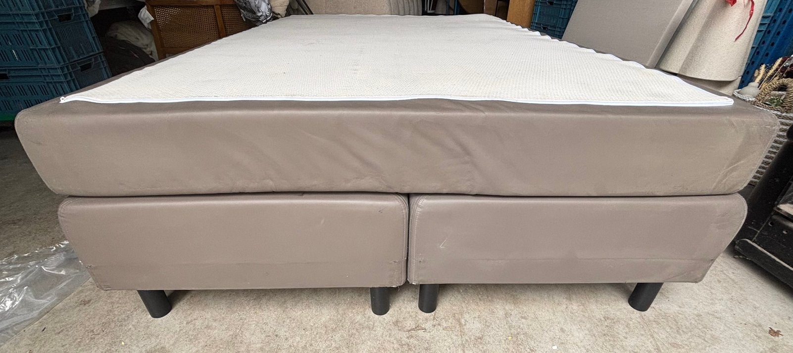 Boxspring 140 cm x 200 cm, Enlèvement, 200 cm, 140 cm