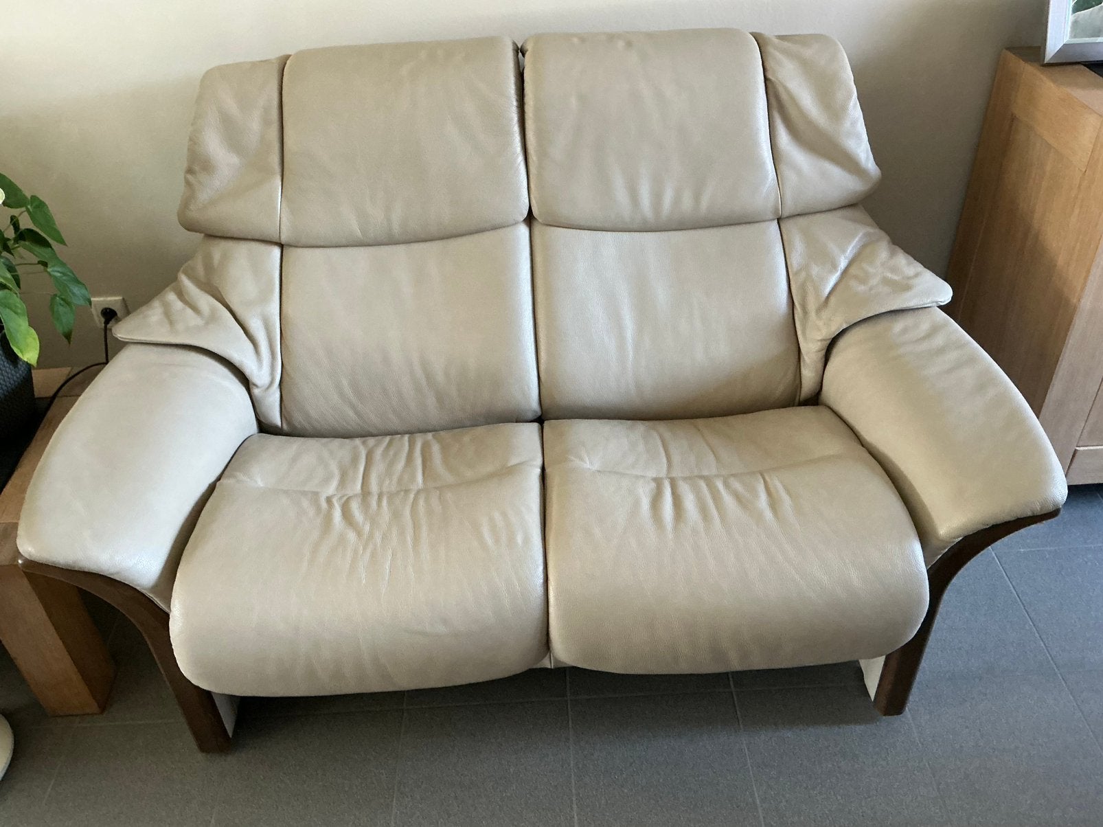 Tweezit , merk Stressless, beige, als nieuw, Ophalen, Zo goed als nieuw
