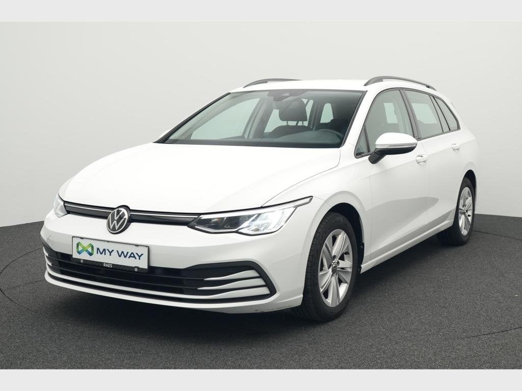 Volkswagen Golf VIII SW Golf SW 1.0 eTSI Life OPF DSG, Auto's, Volkswagen, Automaat, Wit, Break, Golf