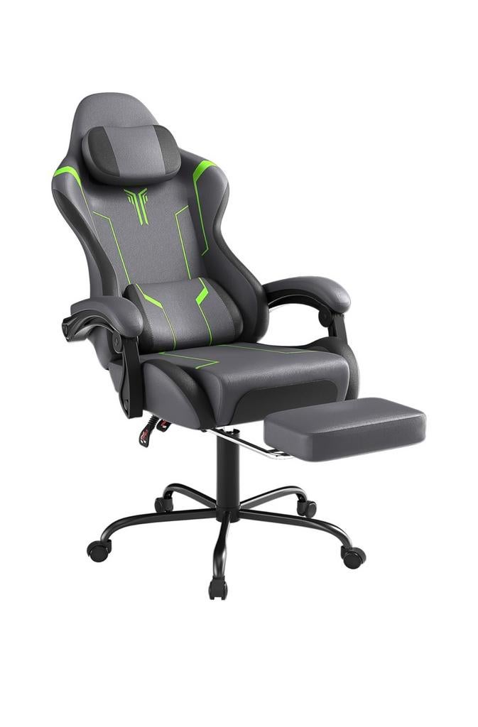 Chaise gaming neuf, Enlèvement ou Envoi, Comme neuf, Gris