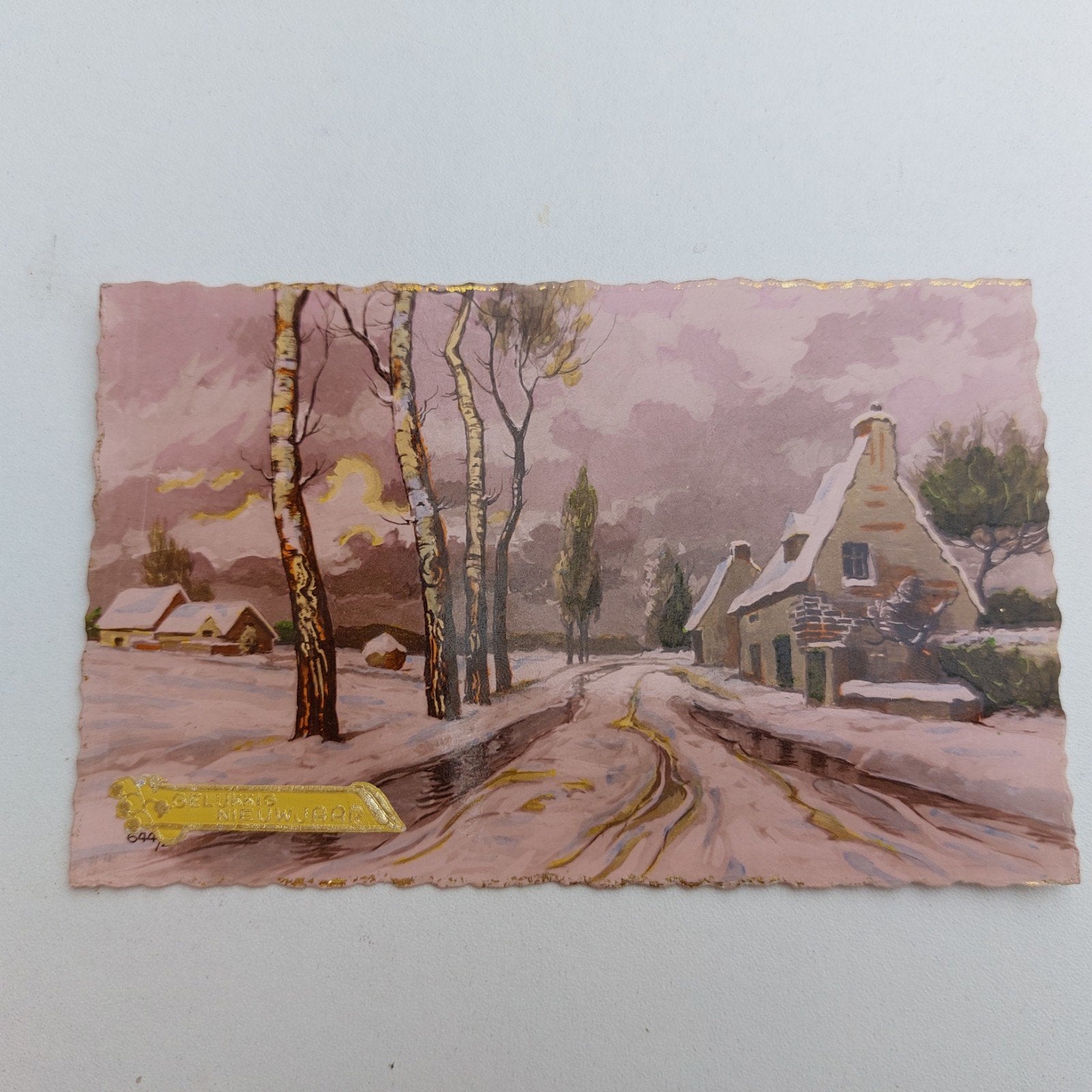 Oud Nieuwjaarskaartje, Ophalen of Verzenden