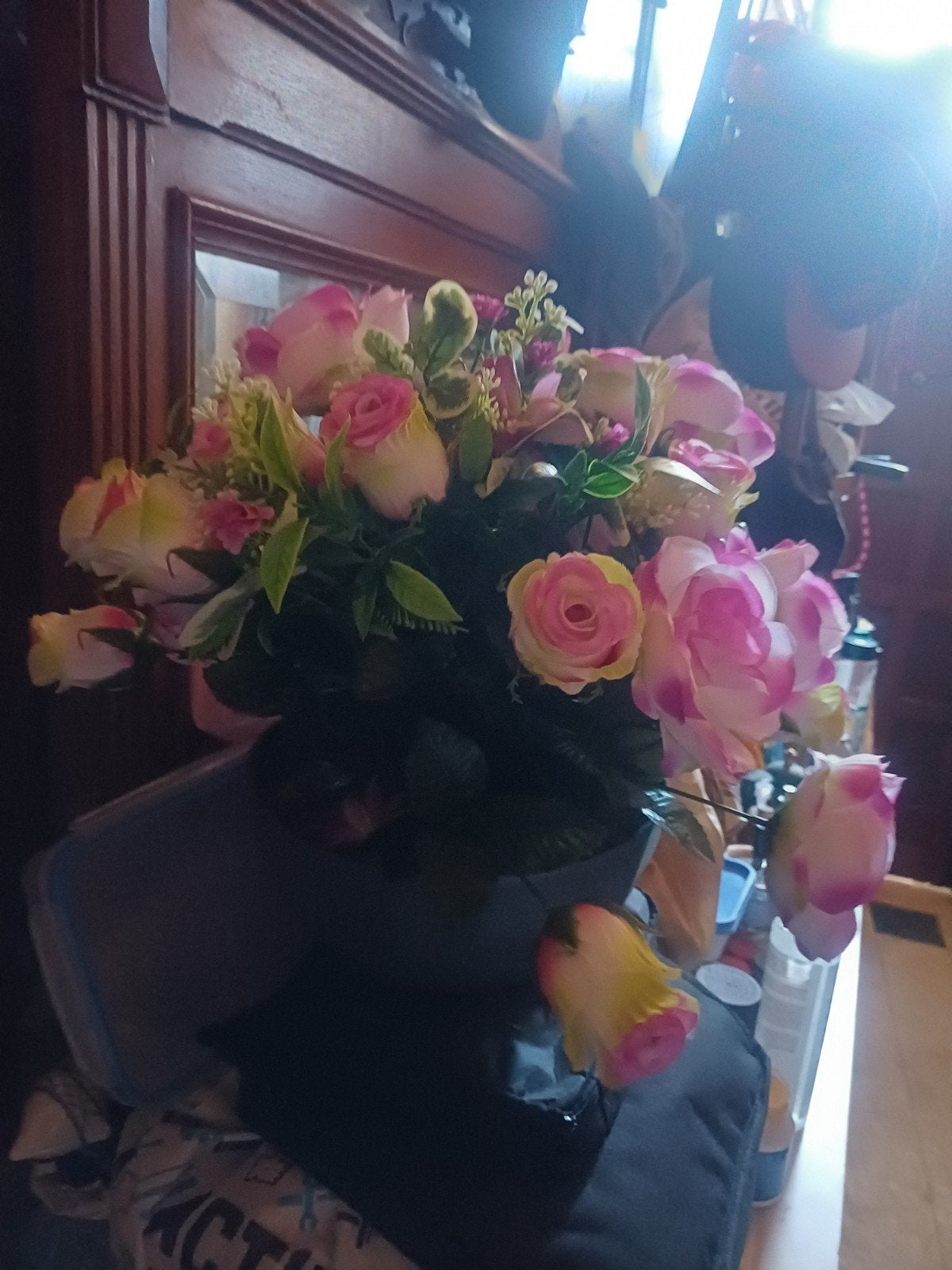 Fleur de tousin en sois 12euro, Maison & Meubles, Enlèvement