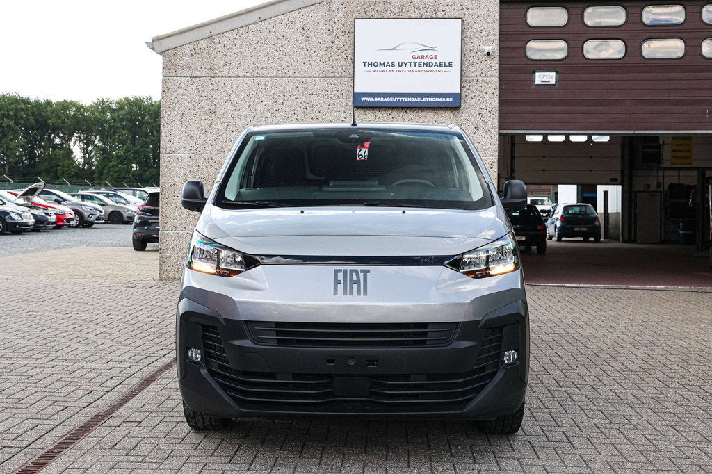 Fiat Scudo AUTOMAAT*ACHTERUITRIJCAMERA*VERLENGDE-VERSIE*APPL, Auto's, USB, Stof, Gebruikt, Zwart