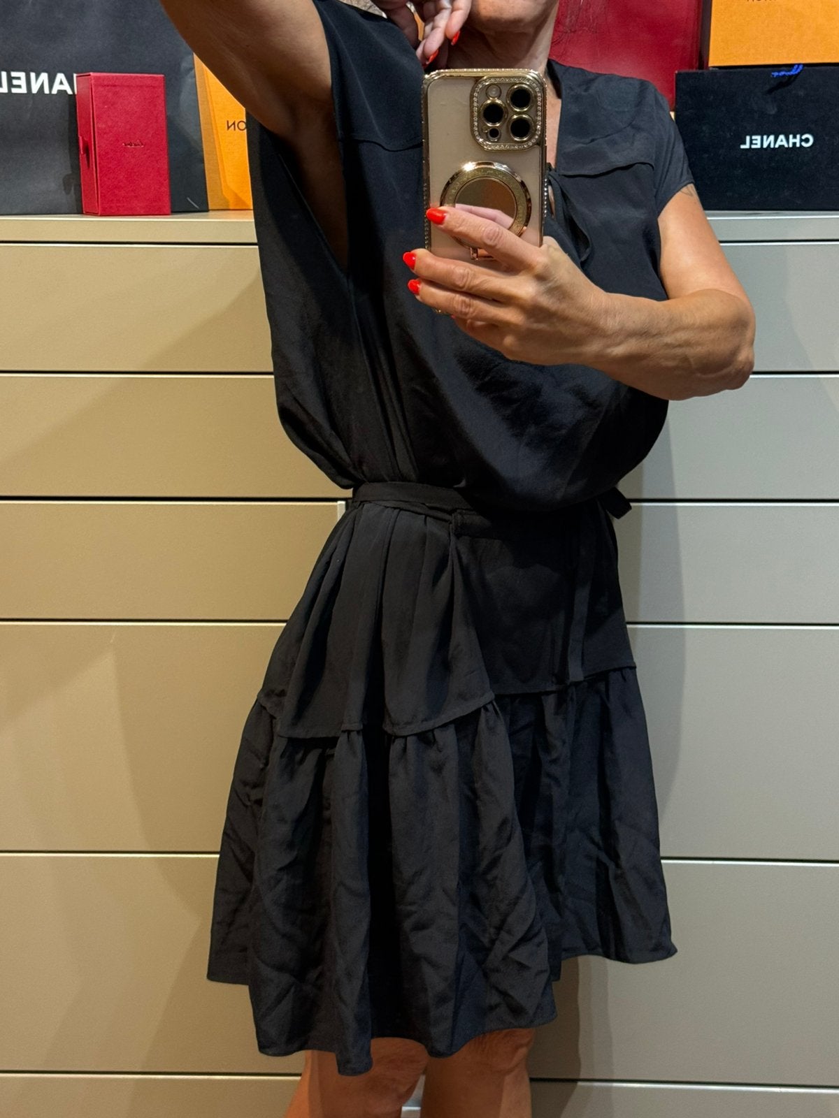 Rag&Bone zijden jurk in één maat, Kleding | Dames, Ophalen of Verzenden, Zo goed als nieuw