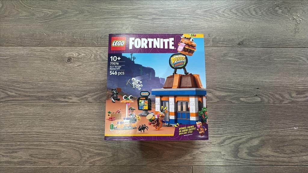 Lego Fortnite 77076 Durrr Burger restaurant NIEUW in Doos, Overige thema's, Nieuw, Ophalen of Verzenden, Complete set