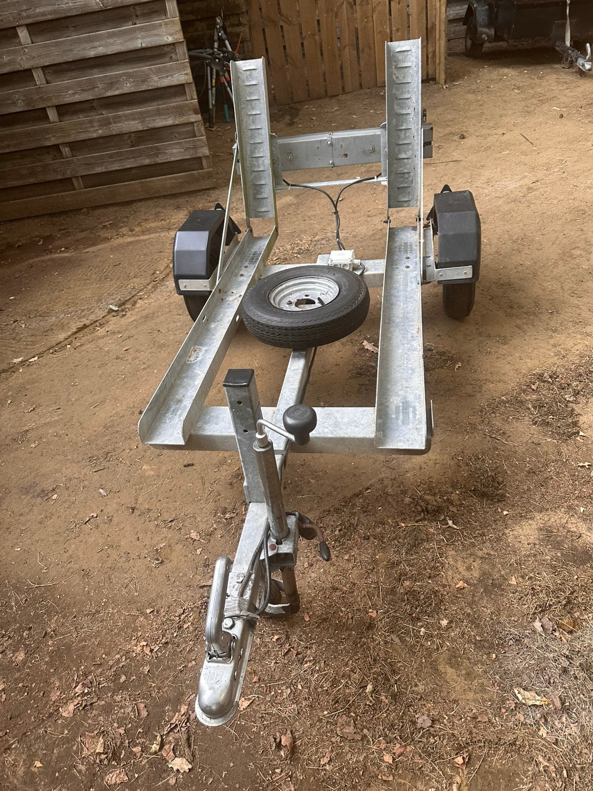 Zeldzame Beamer Tramper scootmobiel trailer – 250 kg, Diversen, Brommobielen en Scootmobielen, Ophalen, Gebruikt