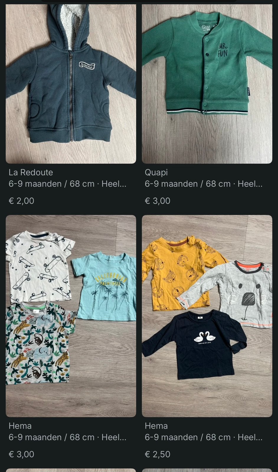 Pakket kleding maat 68, Ophalen of Verzenden, Zo goed als nieuw