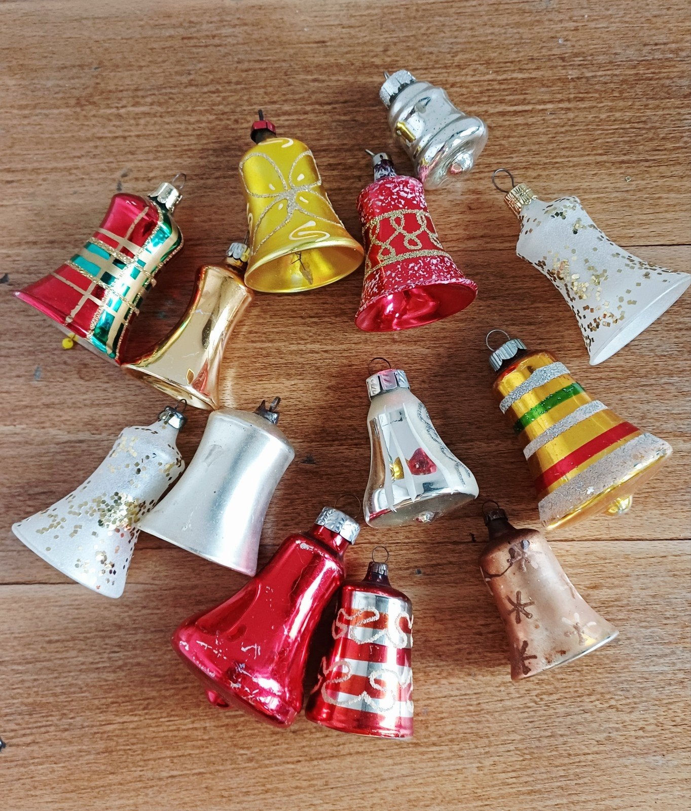 antieke en vintage klokjes kerstballen, Diversen, Ophalen of Verzenden
