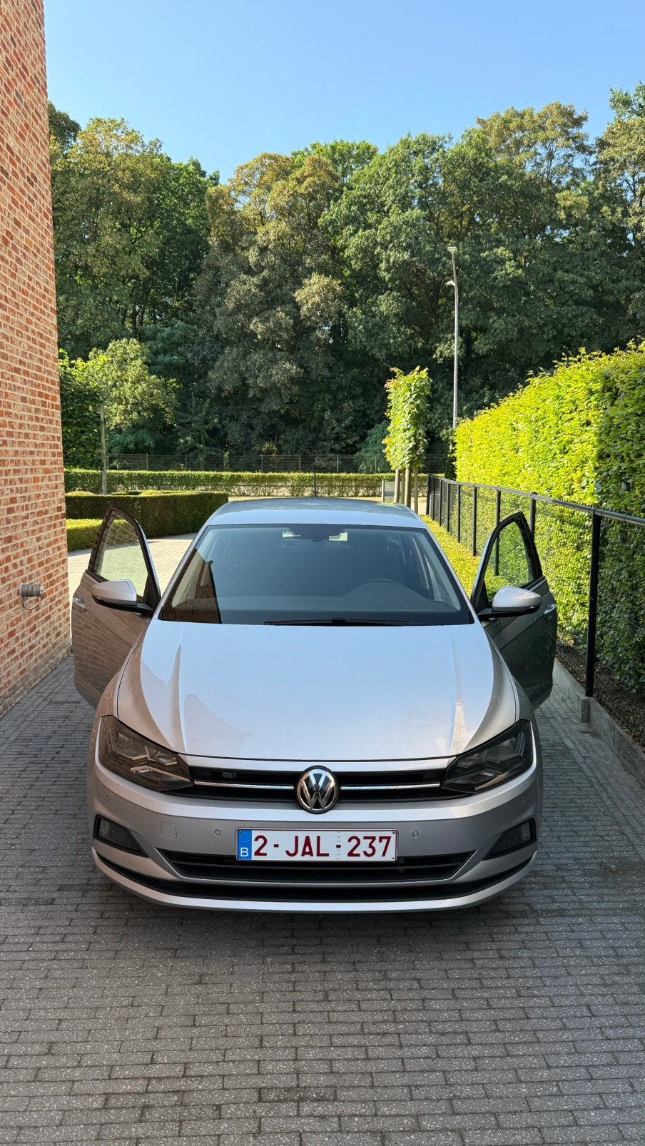 Volkswagen Polo 1.0 TSI DSG Comfortline 2019 CarPlay, Autos, Argent ou Gris, Achat, Euro 6, 109 g/km